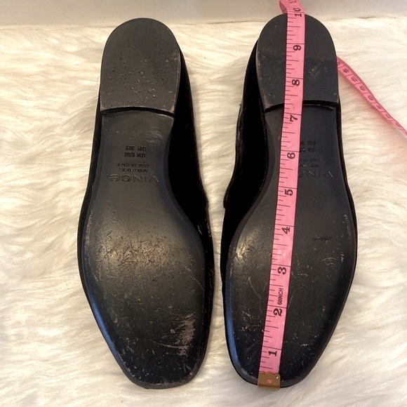 Vince Bray Smoking Velvet Loafers Size 6.5 - Picture 10 of 11